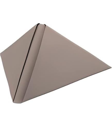 Duni Zelltuch-Servietten 3-lagig – 33 X 33 Cm, 1/4 Falz, Honey-Farbe, 250 Stück