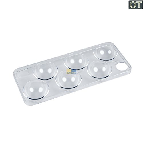ORIGINAL Bauknecht Whirlpool 481010470963 Eiereinsatz Eierfach Fach Khlschranktre transparent Khlschrank auch Ignis Philips Ikea u. a. 850109196000