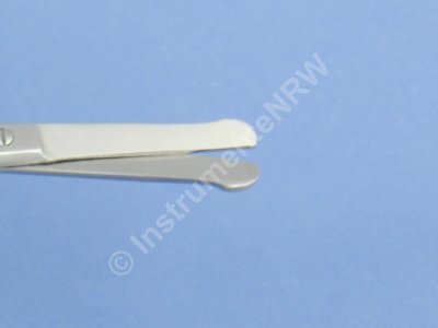 Pfotenschere Hunde-Haarschere Fellschere Gerade und Gebogen 2er Set – ABGERUNDET – EDELSTAHL - 9