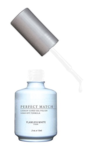 LeChatPerfect Match UV/LED Gel Nail Polish Flawless White