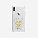 Produktbild licaso Apple iPhone X Handyhülle Smartphone Apple Case aus TPU mit You're The Cheese On My Pizza Print Motiv Slim Design Transparent Cover Schutz Hülle Protector Soft Aufdruck Lustig Funny Druck