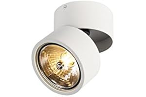 QAZQA - Industrie I Vintage I Spot Go Nine Tubo weiß I Wohnzimmer I Schlafzimmer - Stahl Rund - LED geeignet G9