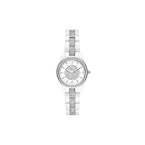 Michael Kors Damen-Armbanduhr Analog Quarz One Size, silberfarben, Silber