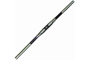 DELVOYE Guidon Vélo Route 580mm À 760mm Cintre VTT En Fibre De Carbone 31.8MM Barre Plate Guidon De Vélo De Montagne En Carbone Vélo Cintres (Color : Groen, Size : 580mm)