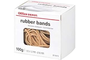 Office Depot Bandes caoutchouc Ø 80 mm 1,5 x 120 mm 100 g