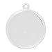 Produktbild Perles & Co 925 Sterling Silber Fassung für Cabochon 25mm