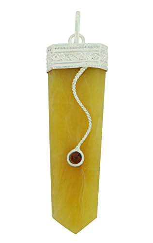 Harmonize Don Espiritual calcita Piedra 7 Chakra Plana Colgante Radiestesia Reiki Cristal