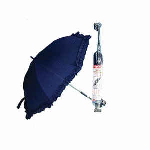 Beautiful Beginnings Parasol in Navy Blue