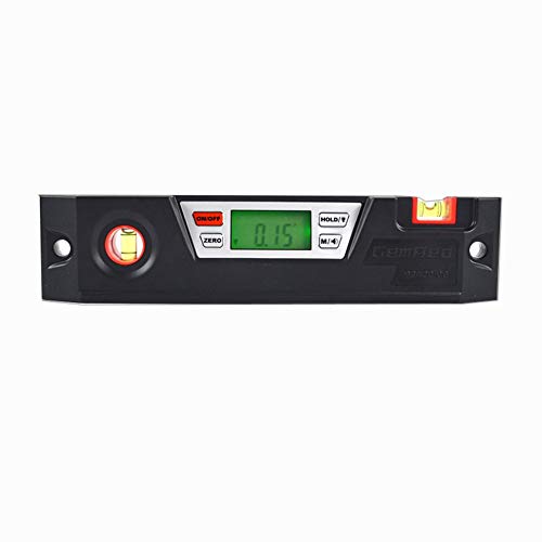 Preisvergleich Produktbild fengwen66 Tragbarer digitaler Winkelmesser-Winkelmesser-Messinstrum... (schwarz)