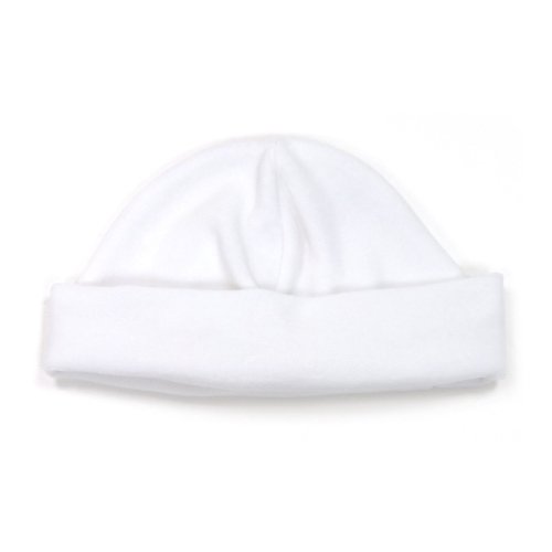 Cambrass Unisex Baby Velvet Cap White Newborn
