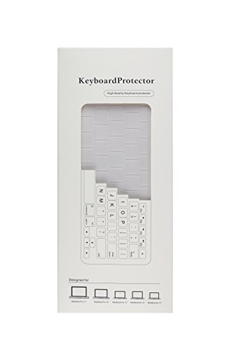 i-Buy Schlank Tastaturschutz für MacBook Air Pro 13″ 15″(No Touch Bar)- TPU Transparent - 3