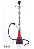 Aladin Origins Shisha - Tokyo - schwarz rot orange ca. 91 cm