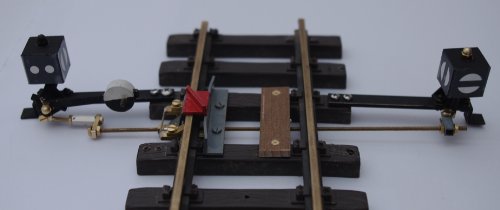 Preisvergleich Produktbild Jules Geschenkevitrine Gleissperre für Handbetrieb mit Stellbock für Spur IIm (G)