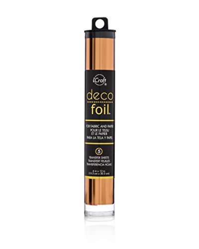 Thermoweb Deco Folie Transfer Blatt 6 x 12-inch-copper, andere, mehrfarbig