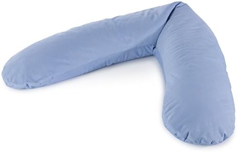 Theraline The Original 190 x 38cm Maternity and Nursing Pillow including Cover (Chambray Twill)