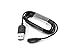 Produktbild USB Daten- / Ladekabel schwarz Original 0,95m 90NZ0040-P10070 für Asus SPARROW-1A / SPARROW-1B / SPARROW-2D / SPARROW-2F / SPARROW-2J / SPARROW-2P / SPARROW-4K / SPARROW-4N / WREN-1A / WREN-1B / WREN-1C / WREN-1J / WREN-1K / WREN-3G / WREN-3I / ZenWatch 2 (WI301Q, Sparrow), 2 (WI501Q, Sparrow), 2 (WI502Q, Wren)