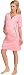 Be Mammy Womens Nursing Nightdress Aisha (Light Pink, M)