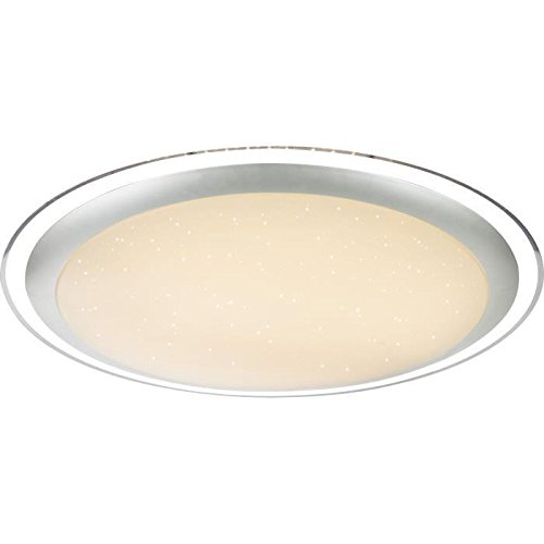 Preisvergleich Produktbild Plafonnier LED en Métal 11,5x85x85 cm Blanc
