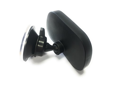 livoto Rückbankspiegel | Kinderspiegel | Babyspiegel | Überwachungsspiegel | Rücksitzspiegel | konvexe Form für gute Übersicht | zwei Befestigungsmethoden passt für jedes Auto - 4