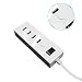 Produktbild Hanyoug 4 USB-Anschluss Ladebuchse Schnellladegerät USB-Steckerleiste EU-Stecker für iPhone Samsung
