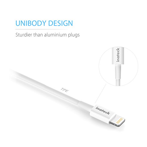 Inateck LG1002 Lightning und Apple iPhone Verbindungskabel auf USB weiß - 2