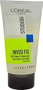LOreal Paris Studio Line Invisi Fix 24 H Clear & Clean Hair Gel Hair Gel (150 ml)