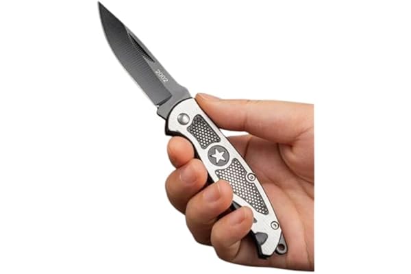 HOME BUY Star Shield Foldable Knife (Manual) For Kitchen, Home,Travel and Office Tool Carbon Steel pack of 1 (PACK OF 1)