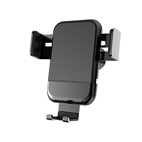 Preisvergleich Produktbild Zell-Telefone-Halter für PKW, Auto-Clamping Air Vent Car Mount Holder Cradle Compatible für iPhone XS / Xs Max / XR / X / 8 / 8 Plus / 7 / 7 Plus Samsung Galaxy S9 / S9 Plus und mehr,Black