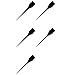 LEORX 5Pcs Hair Color Tint Dye Brush Professional Hair Dye Applicator Brush Sets