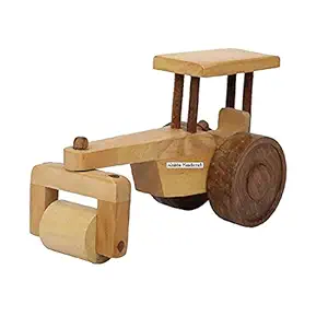 AH Handicraft Wooden Road Roller, Handmade Toys for Boys, Girls, Babies, Children, Toddlers.Living Room Bedroon Office Birthday Gift etc.