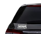 old school golf dress Hochwertiger Aufkleber Deutsches Kulturgut Tuning Oldschool Sticker 15 cm