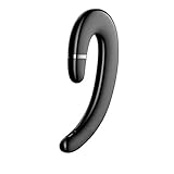 El auricular manos libres Bluetooth con micrófono y función mute logran un enlace conveniente con su teléfono móvil para llamadas de voz claras y reproducción de música.