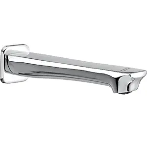 CERA Brass Ruby Bath Tub Spout with Wall Flange (Chrome Plated), Standard (F1005661)