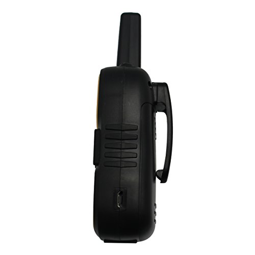 VECTORCOM Children Walkie Talkie Mini Walkie Talkie Two Way Radio for Outdoor Sport Hiking Yellow TRD-R8Y(2PCS)