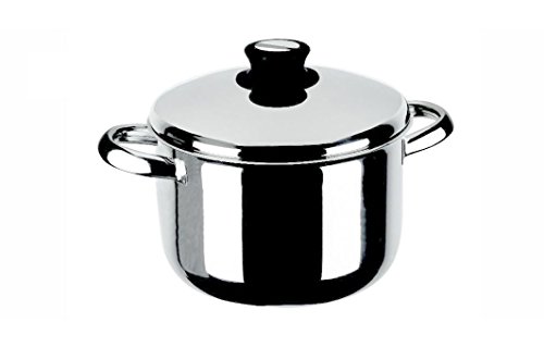 Preisvergleich Produktbild Inoxibar 60820 – Kochtopf Edelstahl C / Deckel 20 cm Form