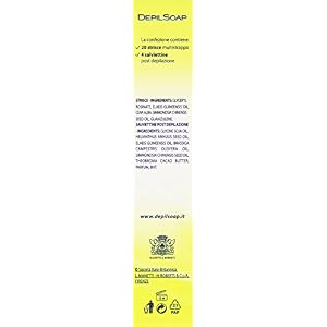 Depilsoap Jojoba Oil Facial Hair Removal Strips (20 Strips + 4 Wipes) - Image 3