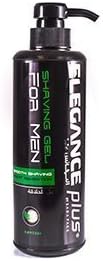 Elegance Plus Shaving Gel, Earth, 16.9 Ounce by Elegance USA
