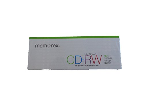Memorex CD-RW 700MB 8-12x 10er Pack Slim Case CD-Rohlinge - 3