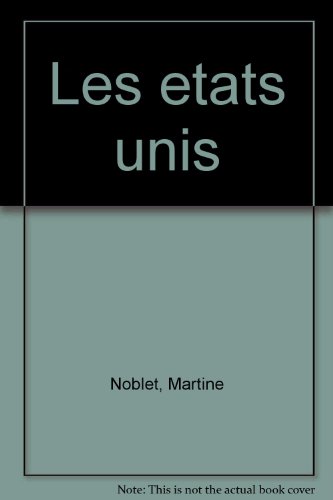 couverture de : Les Etats-Unis