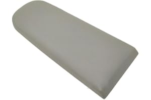 Inovey Auto Armlehne Latch Cover Mittelkonsole Armlehne Abdeckung Auto Aufbewahrungsbox Deckel Abdeckung Kompatibel Mit Vw Golf 4 Mk4 Passat B5 Lavida Polo Jetta 1998-2005- grau- Leder