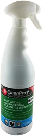 Clean Pro+ Fast Acting Antibacterial Cleaner & Disinfectant Trigger Spray 1L (2)