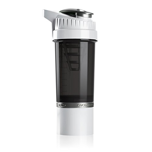 Preisvergleich Produktbild Cyclone Smoked Mixer-Flasche, Shaker (Weiß)