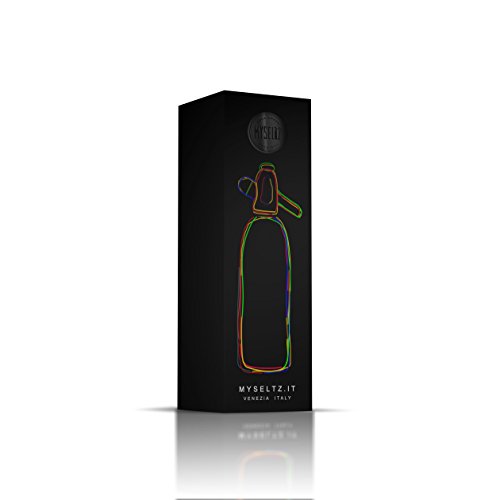 Soda Siphon Matt Schwarz 1000 ml - 4