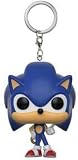 Pocket POP! Keychain Funko- with Ring Sega Sonic The Hedgehog Pocket Pop! Keychain,, 4 cm (20289)