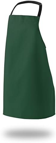 CHILDREN'S APRON LARGE SUITABLE FOR 8-12YRS 22"x25" BOTTLE GREEN