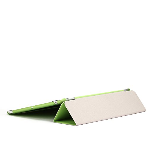 Original Urcover® iPad Air 2 ( 2014 Version – 6.Generation) Smart Cover Case Etui Schutz Hülle mit Sleep/Wake & Ständer Funktion inkl. Displayschutzfolie und weiteres Zubehör – Grün - 4