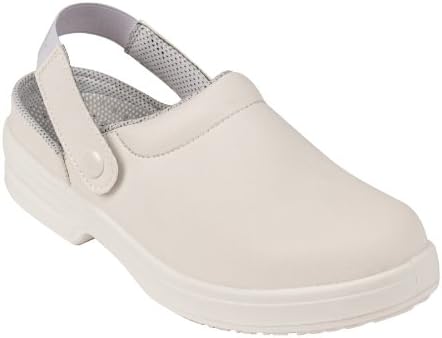 Lites Safety Footwear A812-42 Unisex Clogs, White