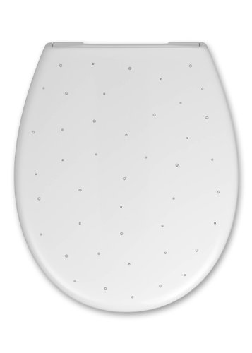 CEDO WC Sitz CEDO Bondi Diamond, Duroplast, SoftClose (Absenkautomatik), TakeOff, FastFix-Befestigung, weiß, 529948 - 4