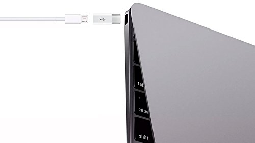 HomeSpot USB C auf Micro USB Adapter für Type C Geräte, neues Apple MacBook, Google ChromeBook Pixel, HTC 10, LG G5, Nexus 5X, Nexus 6P, OnePlus 2 (Sparpack 4 x Weiß) - 6