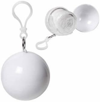 Set of 2 Balls + 2 Replacement Waterproof Ponchos &amp; Clear Emergency Rain Poncho With Hood Emergency Poncho, Rain Cape For Festivals